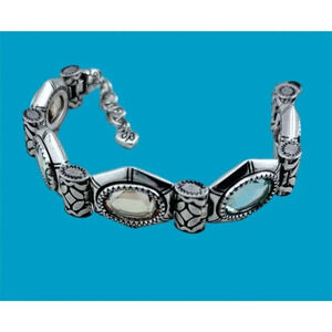 Brighton Silver Plated Bracelet Clear Crystals Beautiful Bracelet